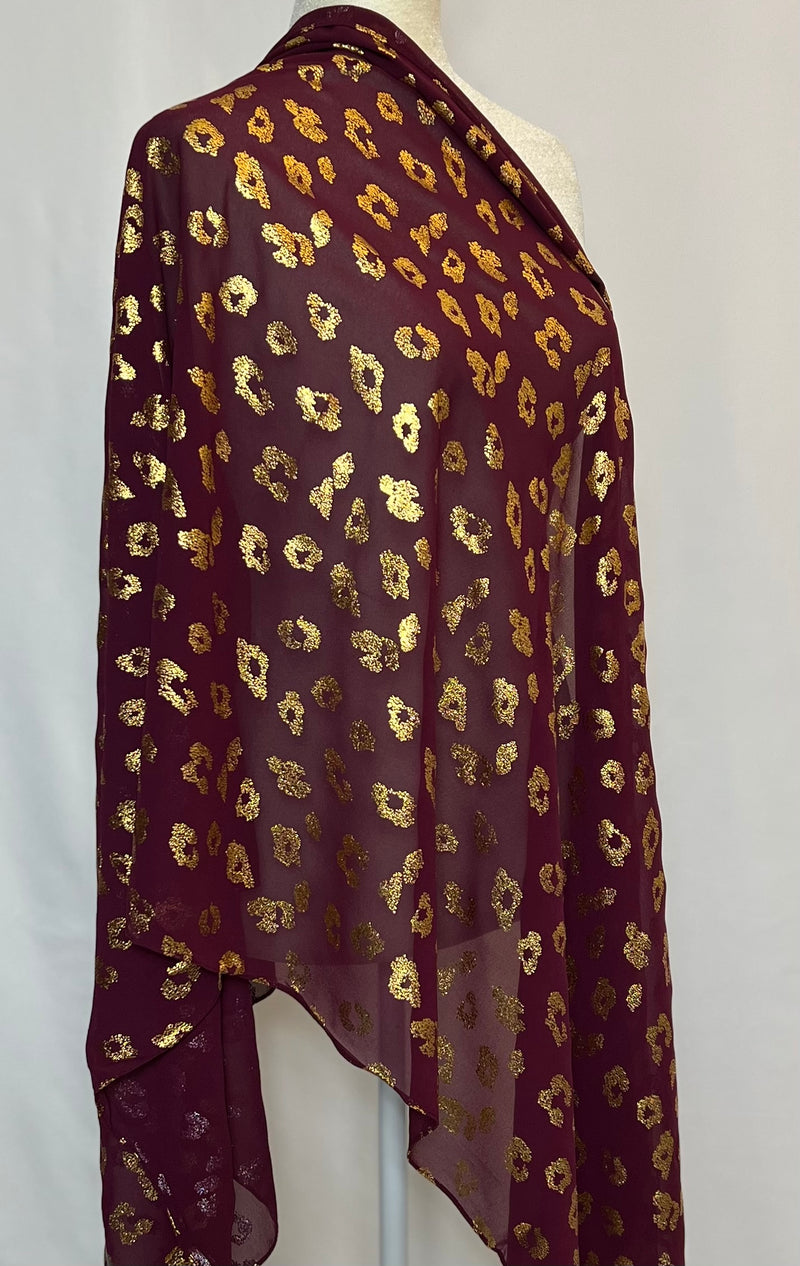 Gold Motif Hijab