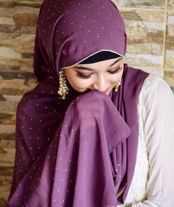 Rhinestone Hijab